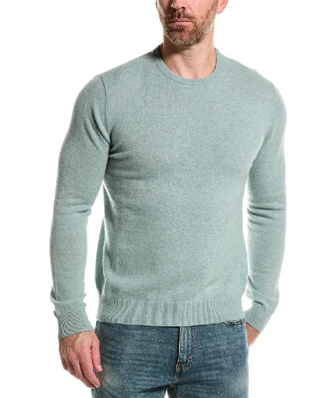 Men’s stylish fair isle sweater-Alashan Cashmere 1/4-Zip Mock Sweater