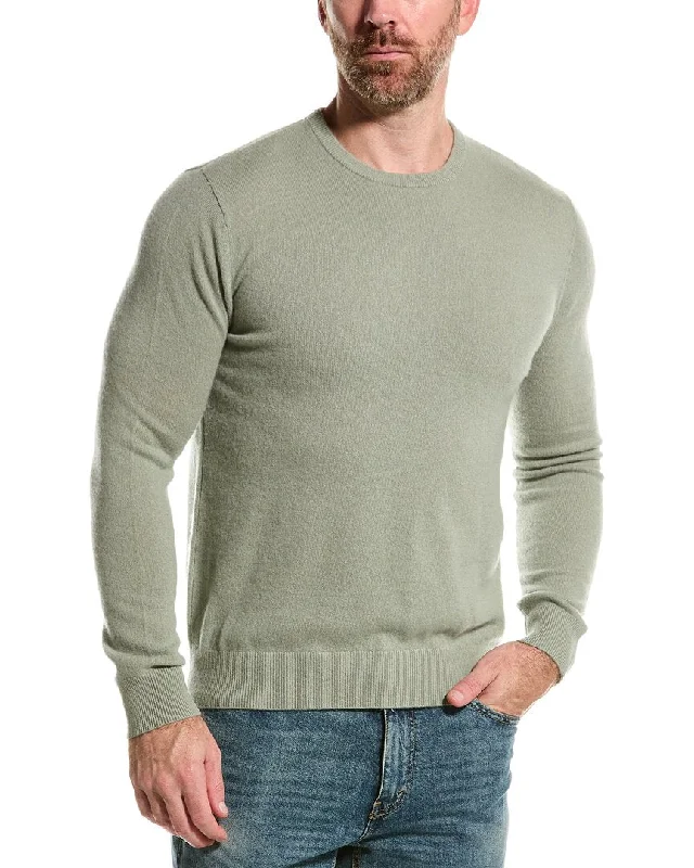 Men’s bold fair isle sweater-Alashan Cashmere Crewneck Sweater