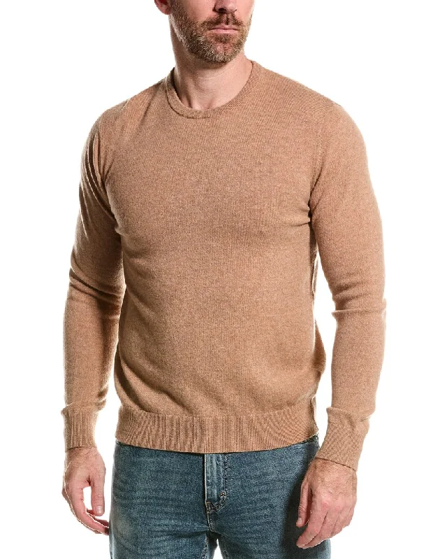 Men’s bold chenille sweater-Alashan Cashmere Crewneck Sweater