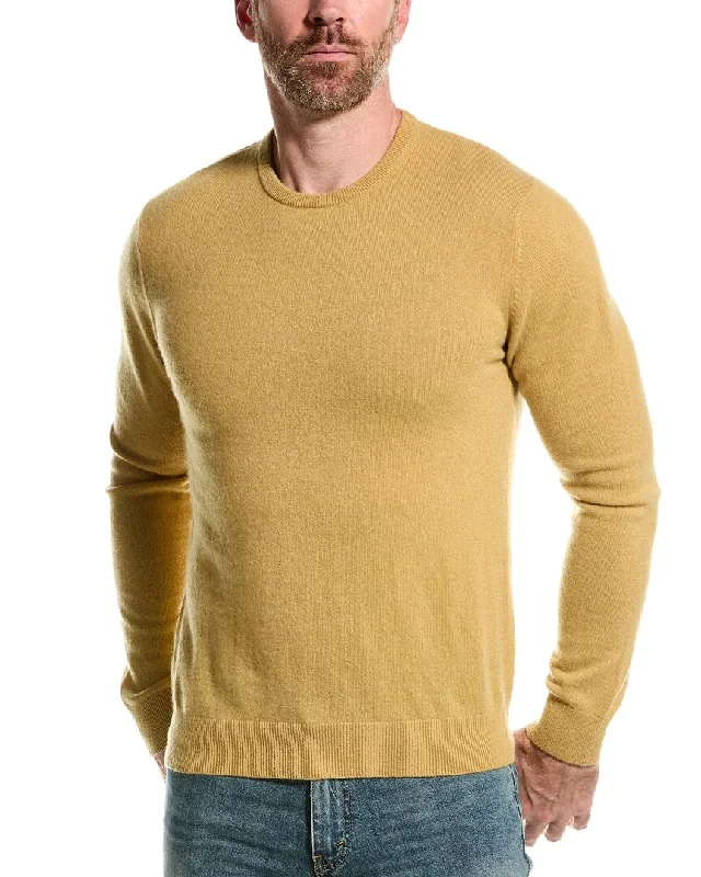 Men’s bold chenille sweater-Alashan Cashmere Crewneck Sweater