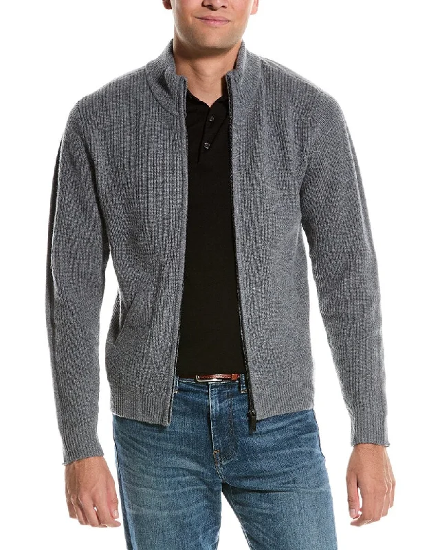 Men’s slim-fit merino sweater-Alashan Shaker Wool Sweater