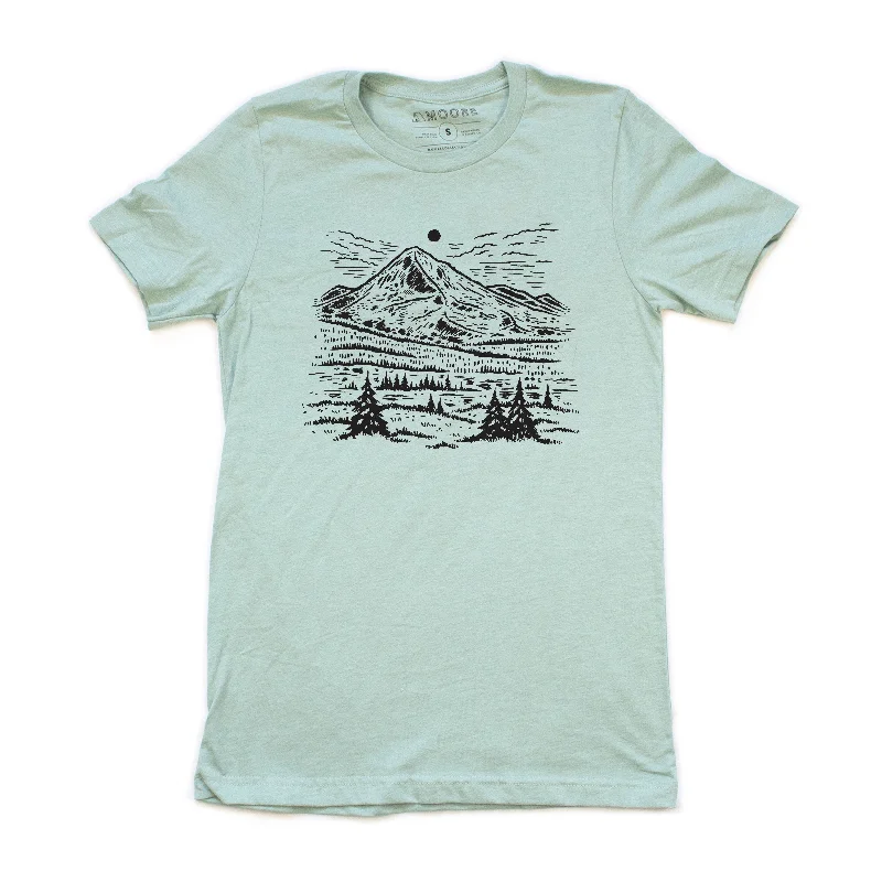 Men’s relaxed solid tee-Alpine Tee-Dusty Blue