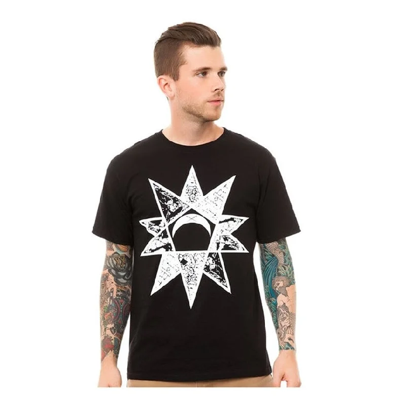 Men’s lightweight jersey top-Black Scale Mens The Black Magic Graphic T-Shirt, Black, Small