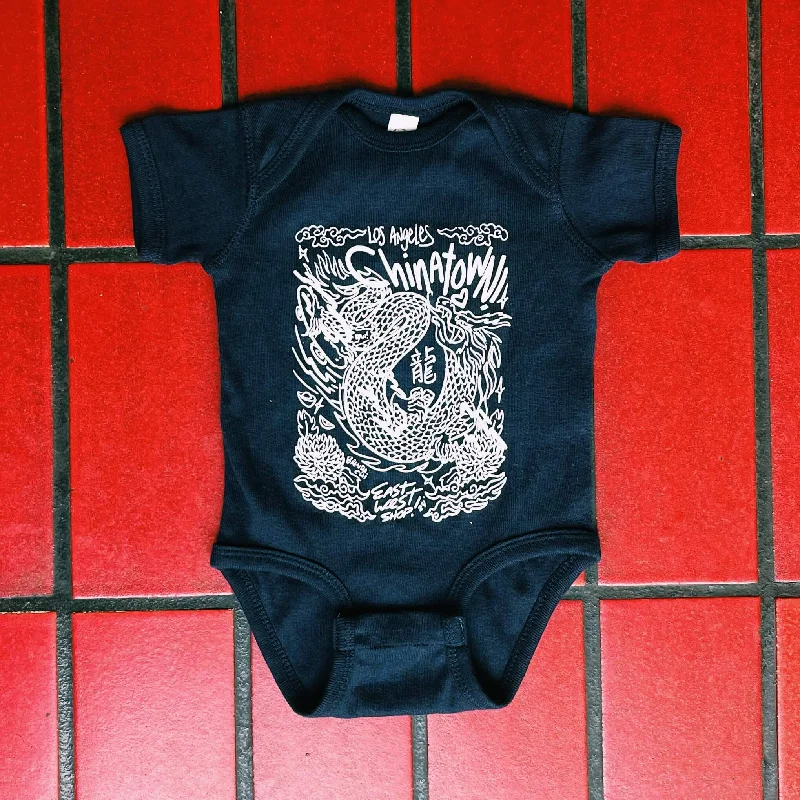 Men’s trendy slim shirt-East West x Brenda Chi Year of The Dragon Baby Onesie