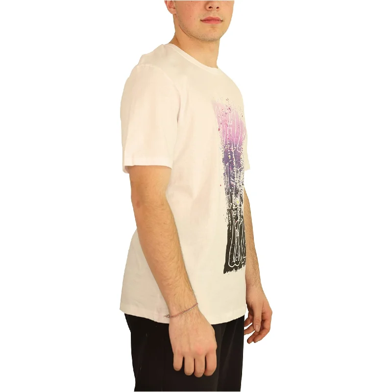 Men’s casual performance shirt-Elevenparis Mens Who Are We Graphic T-Shirt