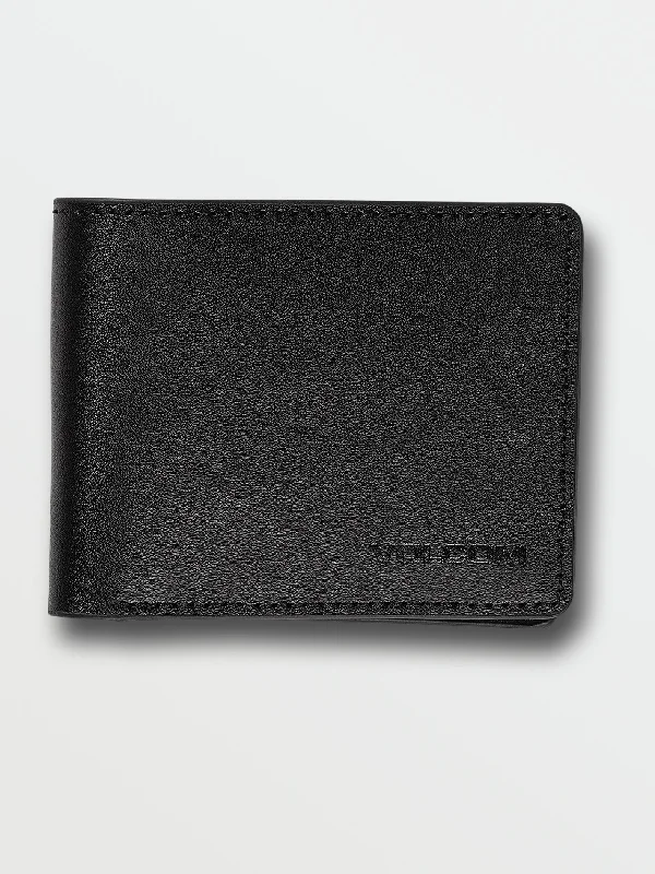 Men’s trendy striped shirt-Evers Wallet - Black