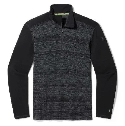 Men’s bold washed top-Men`s Classic Thermal Merino Base Layer 1/4 Zip