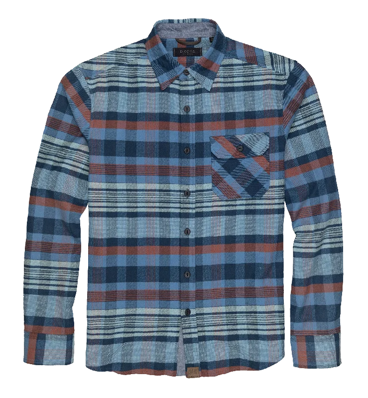 Men’s relaxed striped shirt-Men's Brock Button Front Shirt