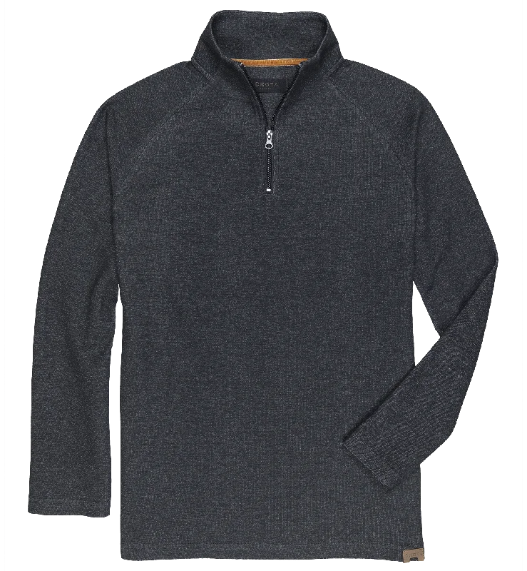 Men’s comfy washed tee-Men's Holt Long Sleeve 1/4 zip