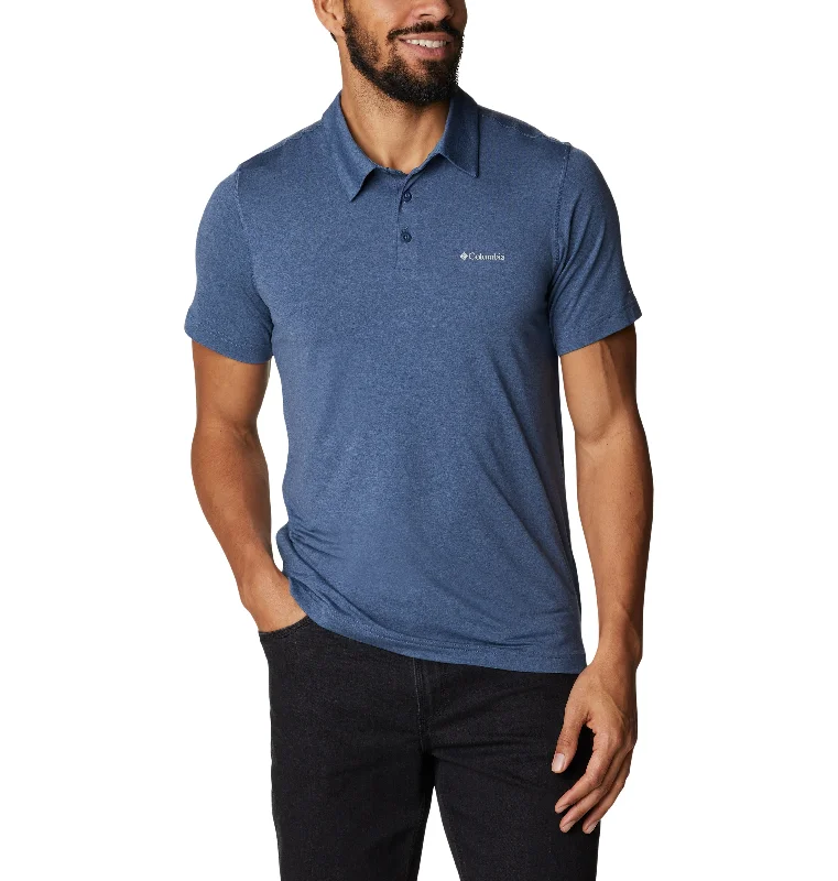 Men’s casual washed tee-Men's Tech Trail Polo Shirt