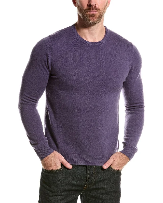 Men’s trendy roll-neck sweater-Mette Cashmere Crewneck Sweater