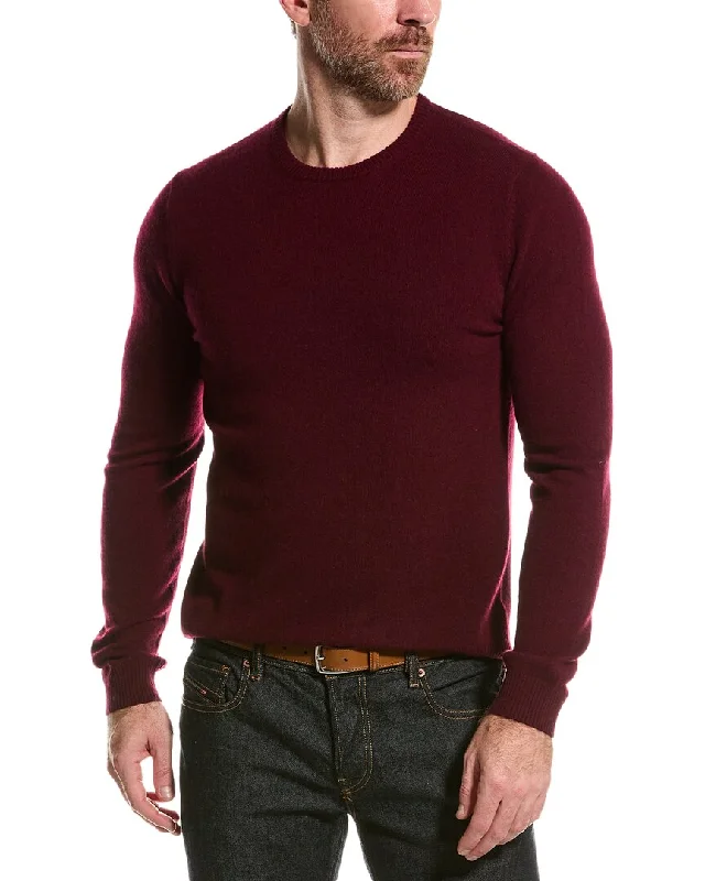 Men’s lightweight alpaca sweater-Mette Cashmere Crewneck Sweater