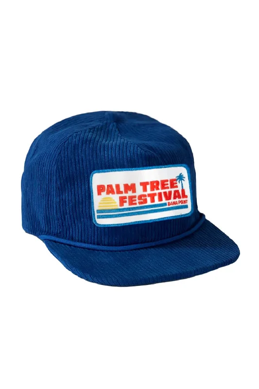 Men’s trendy solid tee-PALM TREE FESTIVAL DANA POINT 2023 TRUCKER HAT