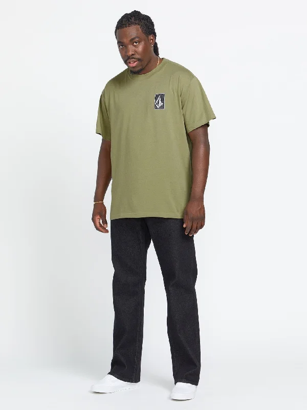 Men’s comfy jersey shirt-Skate Vitals Originator Short Sleeve Tee - Thyme Green