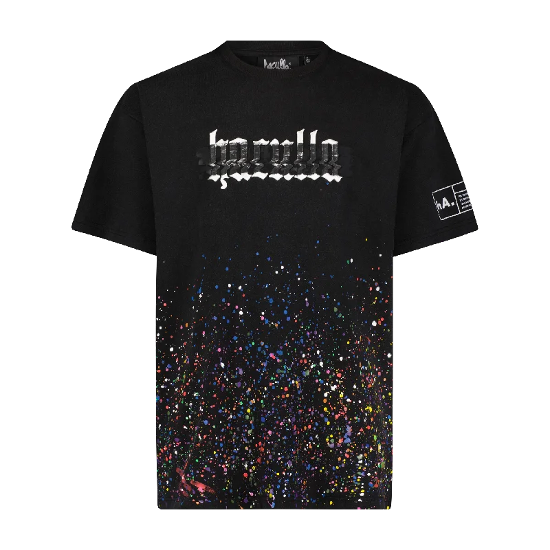 Men’s comfy graphic tee-SMOTHERED IN PAINT T-SHIRT