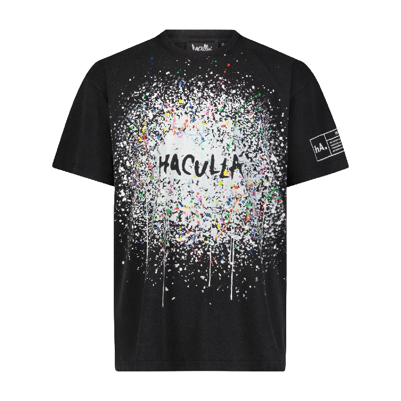 Men’s vintage logo shirt-SPRAY PAINTED HACULLA LIVES T-SHIRT