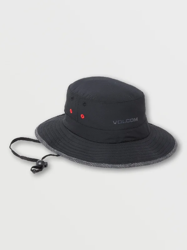 Men’s durable abstract shirt-Surf Vitals Hat - Black