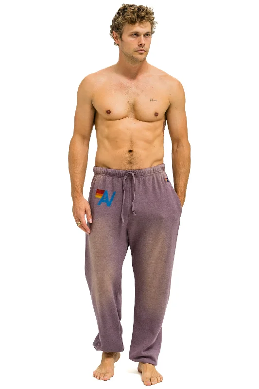 Men’s breathable slim tee-VINTAGE LOGO SWEATPANTS - FADED MOCHA