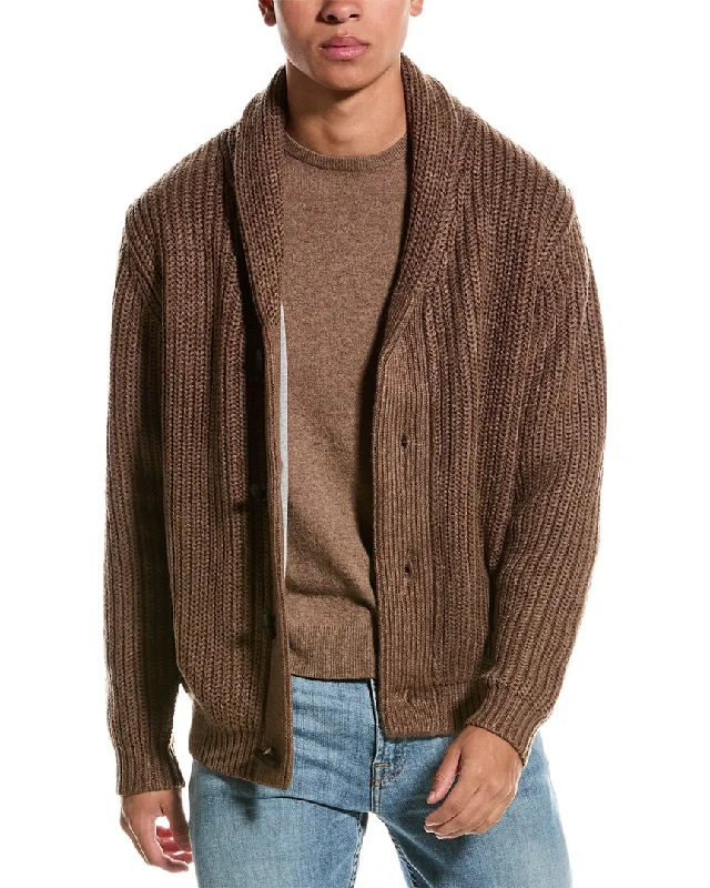 Men’s durable henley sweater-WEATHERPROOF VINTAGE Chunky Cardigan