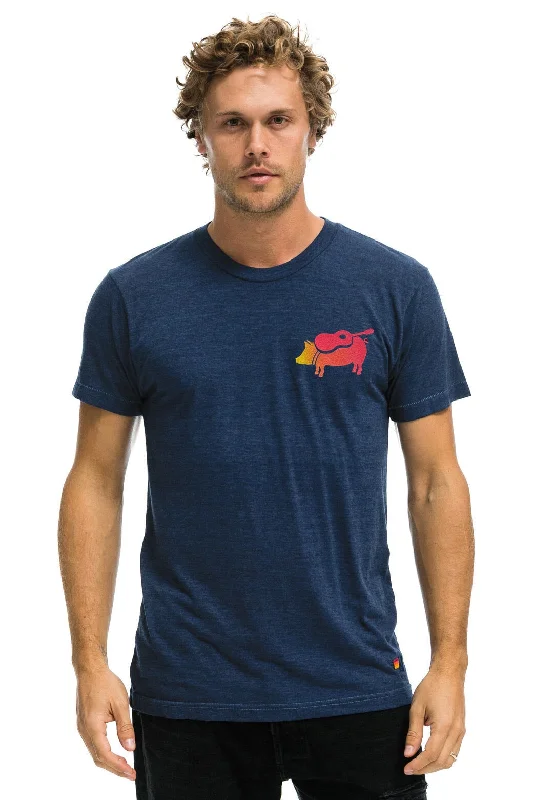 Men’s bold solid tee-WINDY CITY SMOKEOUT 2024 CREW TEE SHIRT - NAVY