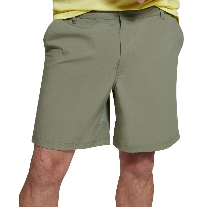 Men’s comfy linen jeans-Bass Outdoor Men's Boulder Hiker Shorts Green