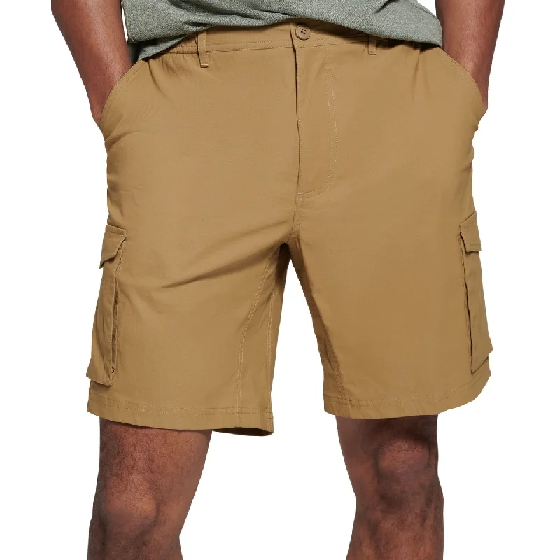 Men’s slim-fit washed jeans-Bass Outdoor Men's Cargo Shorts Brown Size Large