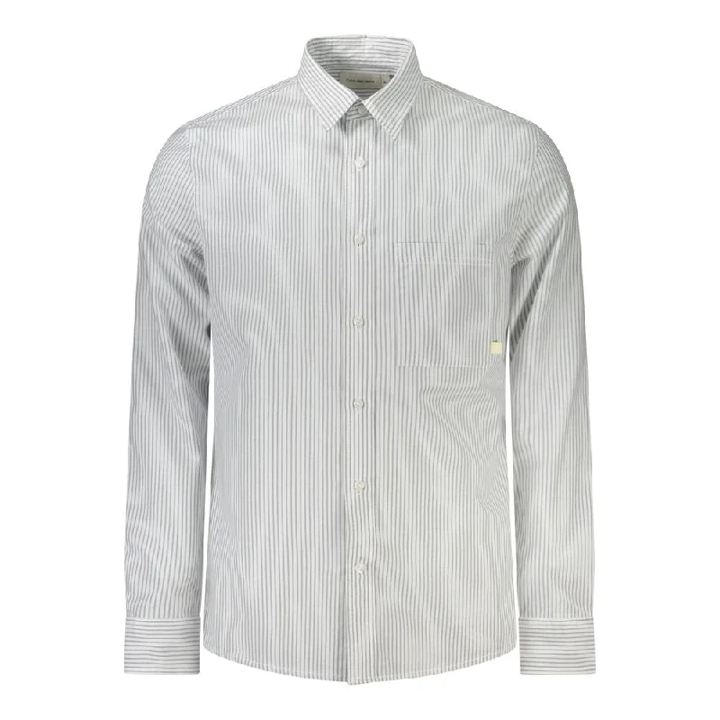 Men’s trendy denim shirt-Calvin Klein  Cotton Men's Shirt