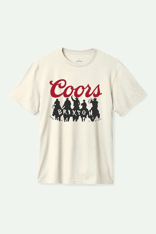 Men’s casual performance tee-Coors Bandit S/S Standard T-Shirt - Natural