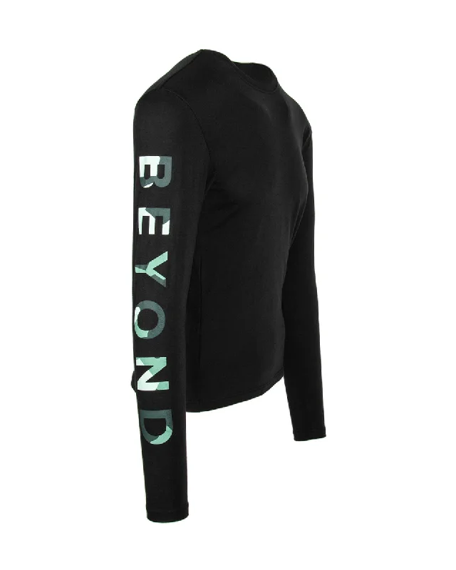 Men’s casual tie-dye shirt-Beyond Explorer L/S Performance Tee