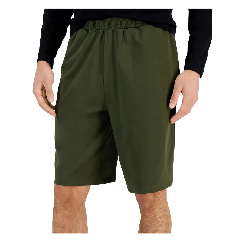 Men’s casual stretch trousers-Ideology Men's Workout Activewear Shorts Green Size Xx-Large