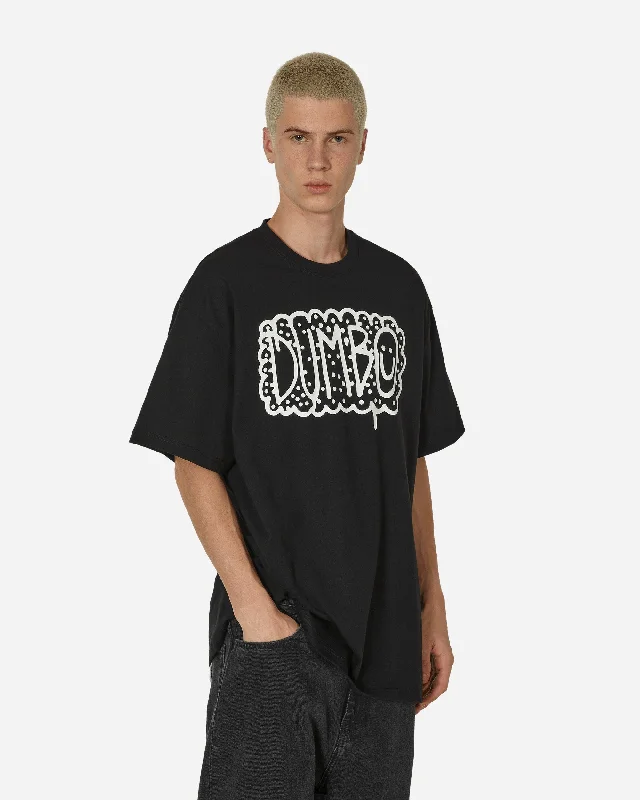 Men’s quick-dry athletic top-DUMBO Milano Imperfecta T-Shirt Black