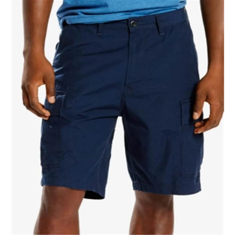 Men’s casual stretch trousers-Levi's Men's Carrier Cargo Shorts Blue Size 29 REG - 29 R