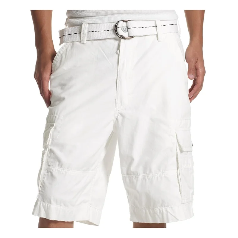 Men’s modern utility trousers-Levi's Men's Squad Cargo Shorts White Size 29