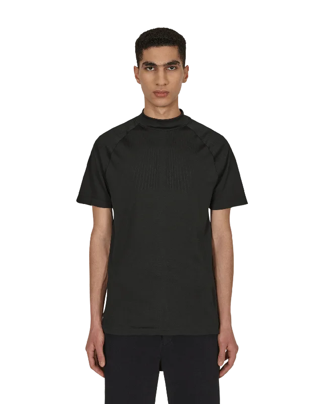 Men’s relaxed striped tee-MMW Yoga Top Black