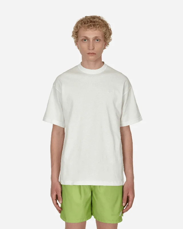 Men’s soft faded shirt-Solo Swoosh T-Shirt White