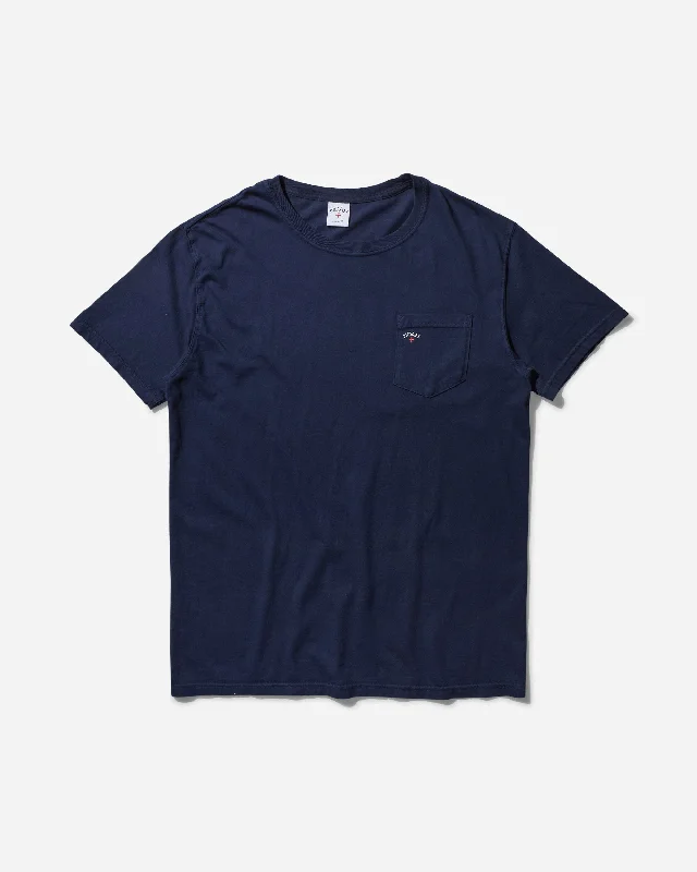 Men’s trendy camo top-Men's Core Logo Pocket T-Shirt Navy