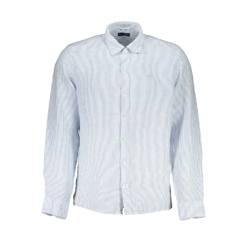 Men’s bold checked shirt-North Sails  Linen Men's Shirt