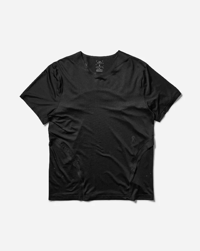 Men’s casual graphic top-Men's POST ARCHIVE FACTION (PAF) Running-T Black