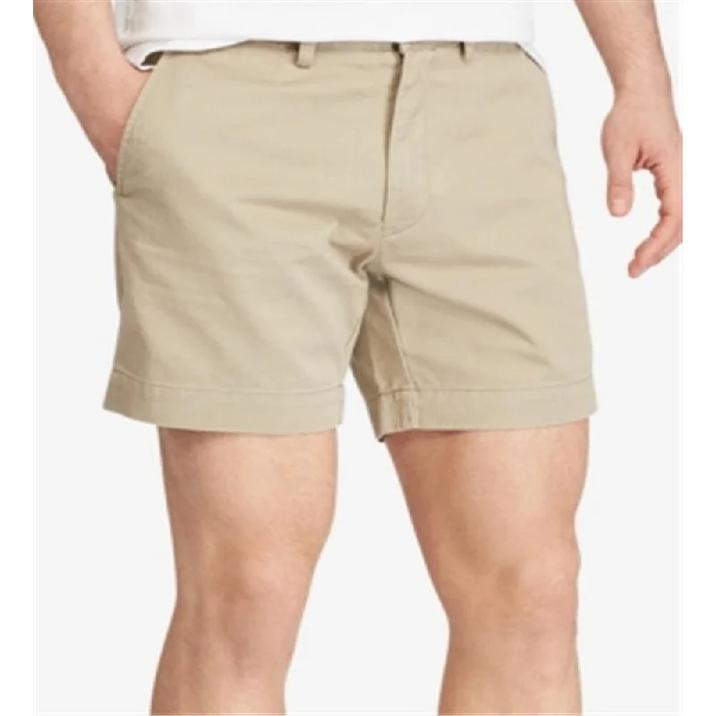 Men’s bold ripstop pants-Polo Ralph Lauren Men's Core 6 Classic Fit Flat Front Chino Shorts Brown Size 33 - 1X