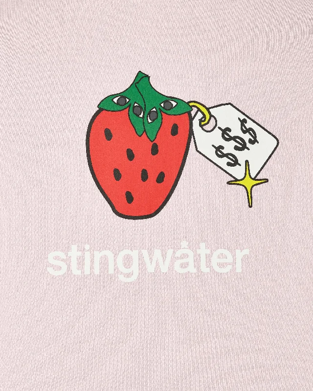 Men’s relaxed slim tee-Very Speshal Organic Strawberry T-Shirt Pink