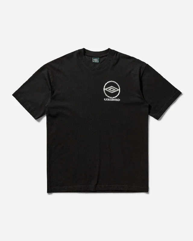 Men’s relaxed graphic short-sleeve shirt-Men's Basic Logo T-Shirt Black