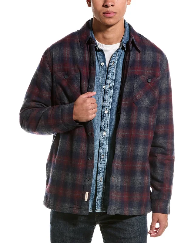 Men’s casual poplin shirt-WEATHERPROOF VINTAGE Flannel Shirt Jacket