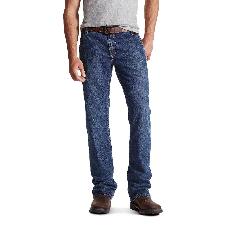 Men’s relaxed utility trousers-Ariat Men's Flame Resistant M4 Low Rise Workhorse Jean