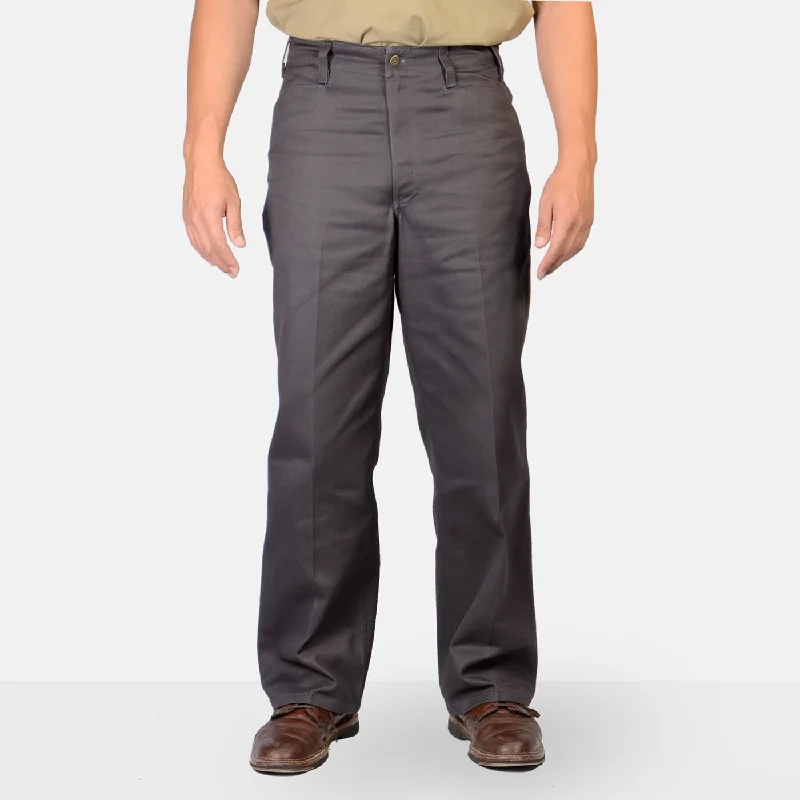 Men’s casual twill pants-Ben Davis Men's Original Pants_Charcoal