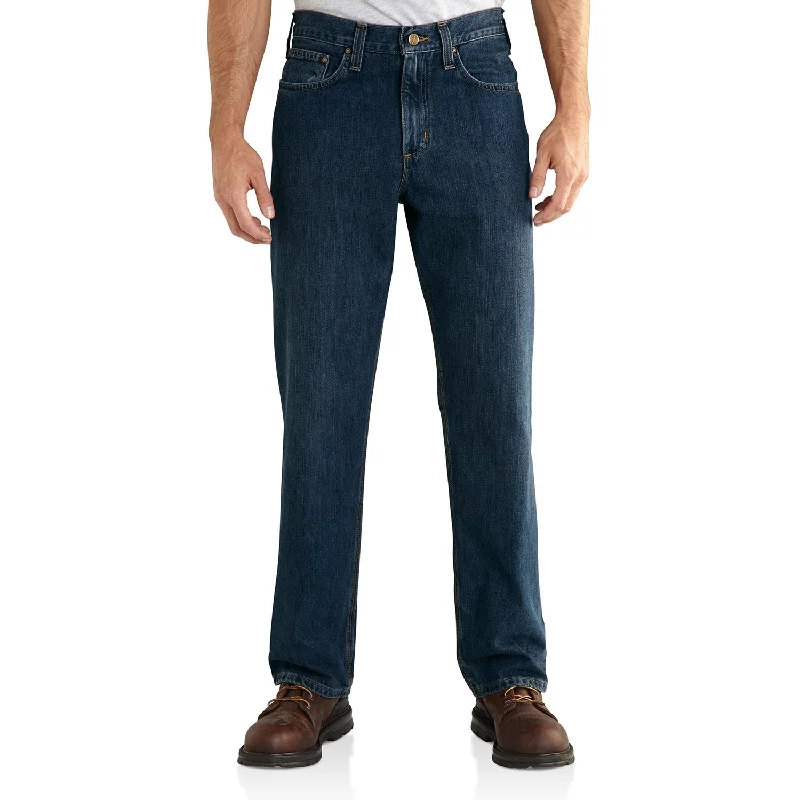 Men’s casual stretch trousers-Carhartt Men's Relaxed Fit Holter Jean_Frontier