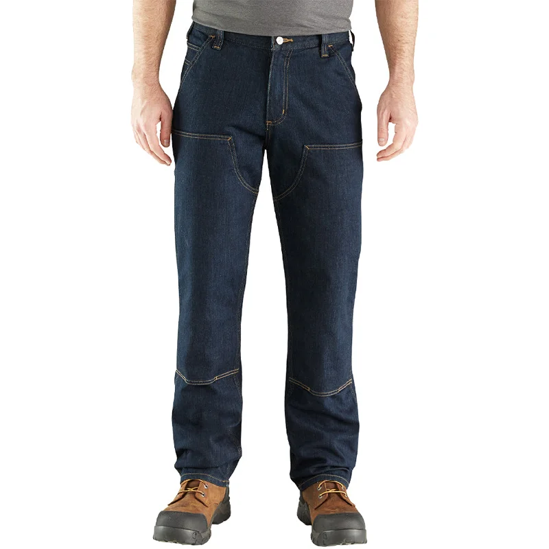 Men’s trendy ripstop pants-Carhartt Men's Rugged Flex® Relaxed Fit Double-Front Utility Jean