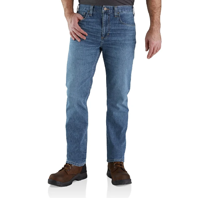 Men’s relaxed gabardine pants-Carhartt Men's Rugged Flex® Relaxed Jean_Houghton