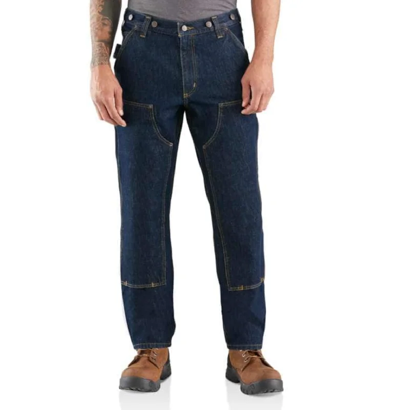 Men’s modern utility pants-Carhartt Men's Rugged Flex® Relaxed Fit Double-Front Utility Logger Jeans