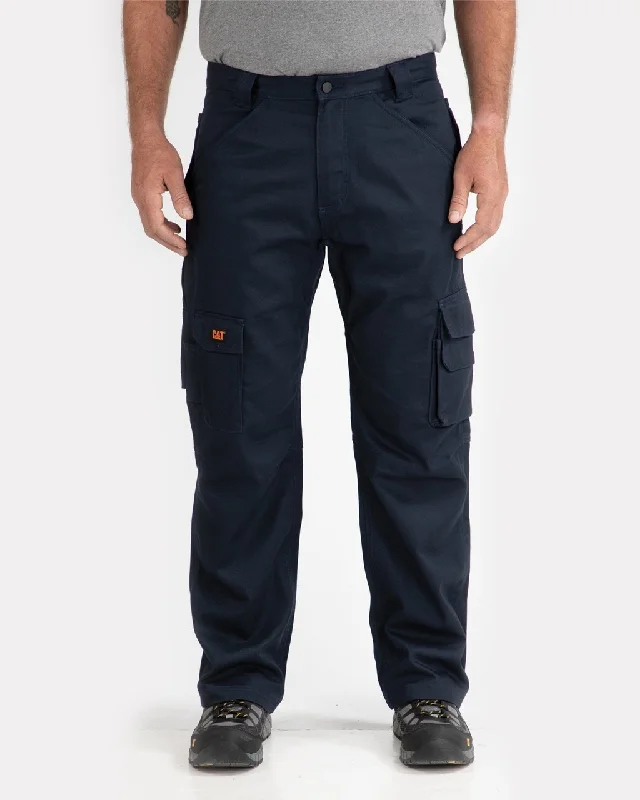 Men’s soft stretch pants-CAT Men's Flame Resistant Cargo Pant