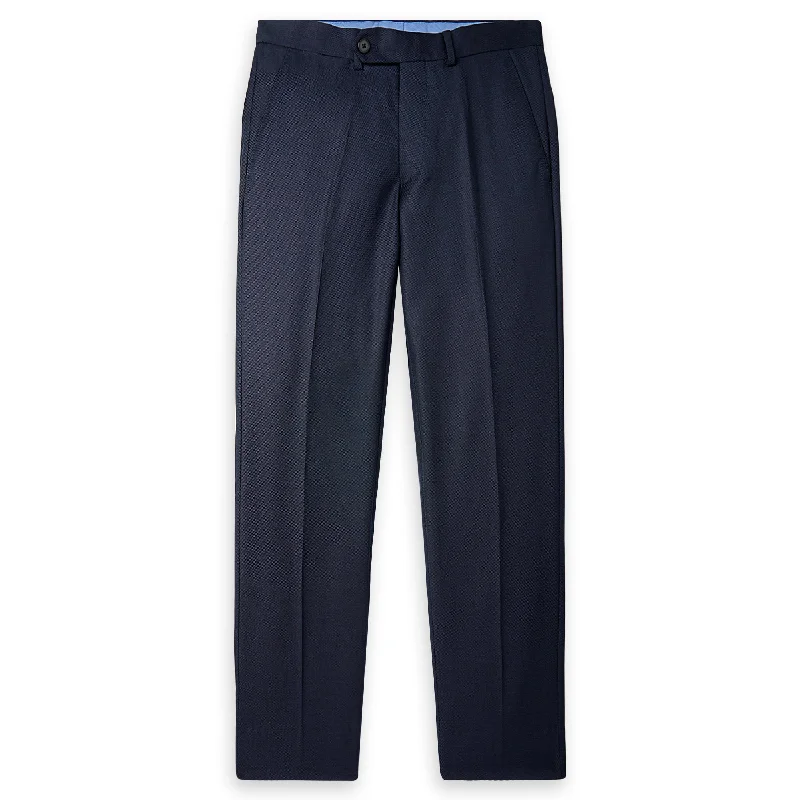 Men’s durable twill jeans-Essex Dress Pants - Navy